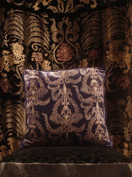 cushions - Emma Gaggio Venetian Art Fabrics